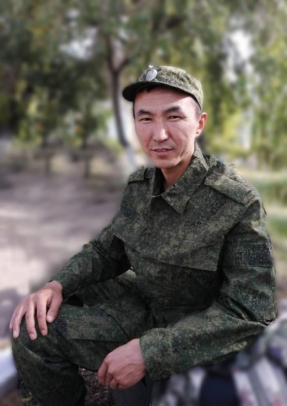 Фотография Дамбаев Дагба Эрдынеевич, погибший солдат СВО