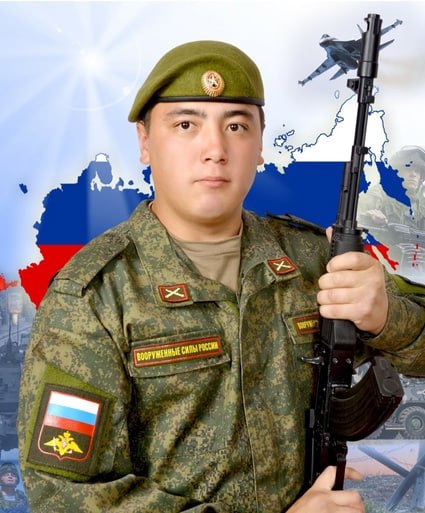 Фотография Муслимов Ниль Наилович, погибший солдат СВО