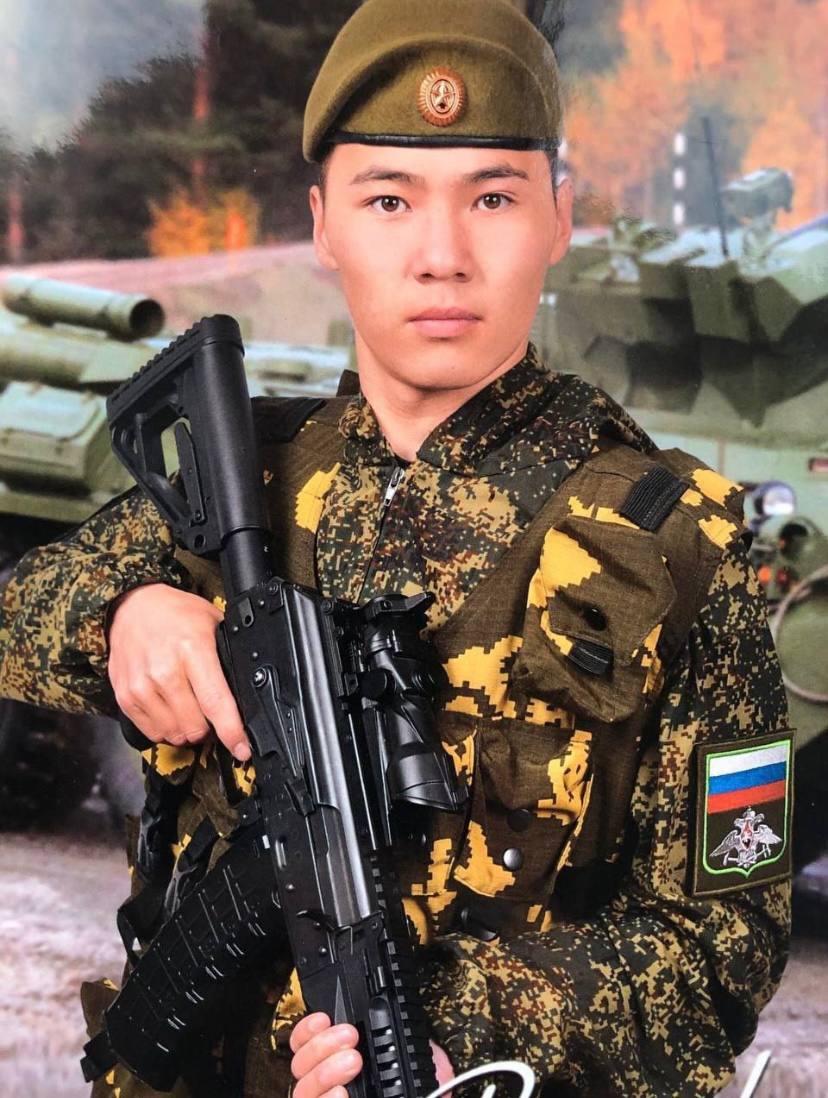 Фотография Саая Бады-Сурен Алимович, погибший солдат СВО