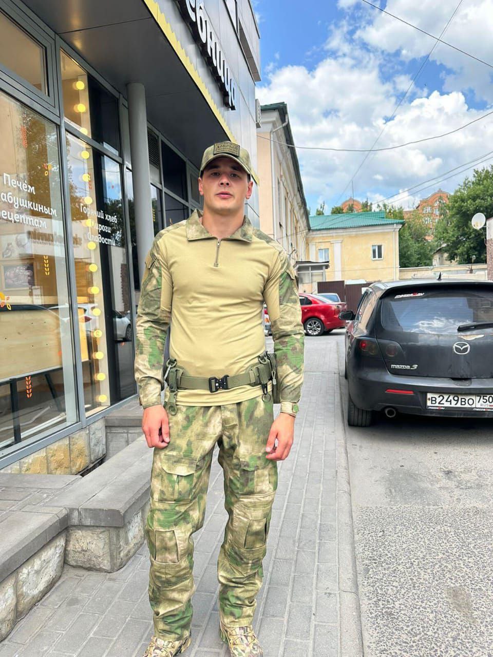 Фотография Саунин Кирилл Сергеевич, погибший солдат СВО