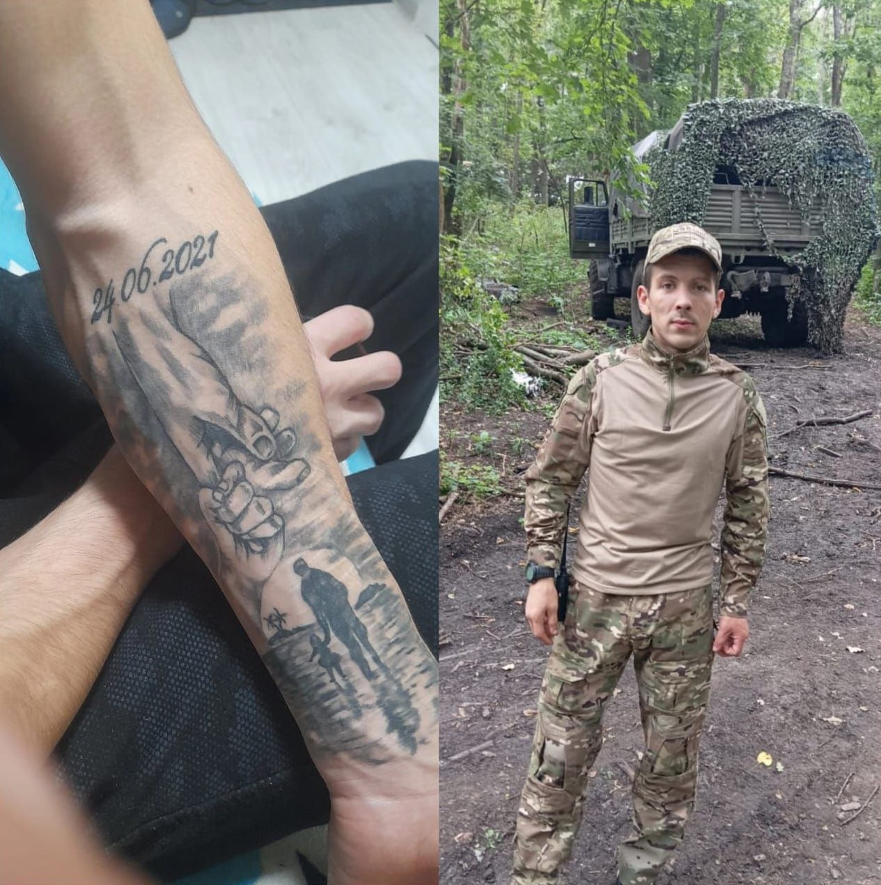 Фотография Османов Руслан Ринатович, погибший солдат СВО