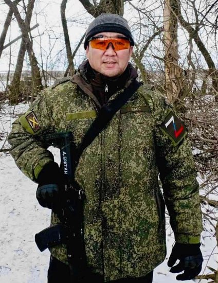 Фотография Дживинов Басанг Надвидович, погибший солдат СВО