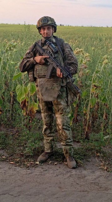 Фотография Айнемер Даниил Сергеевич, погибший солдат СВО